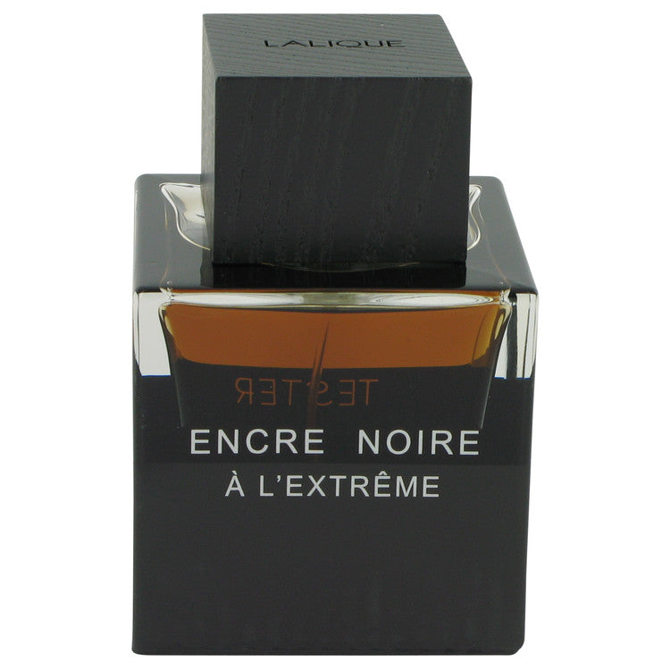 Encre Noire A L'extreme by Lalique Eau De Parfum Spray (Tester) 3.3 oz for Men