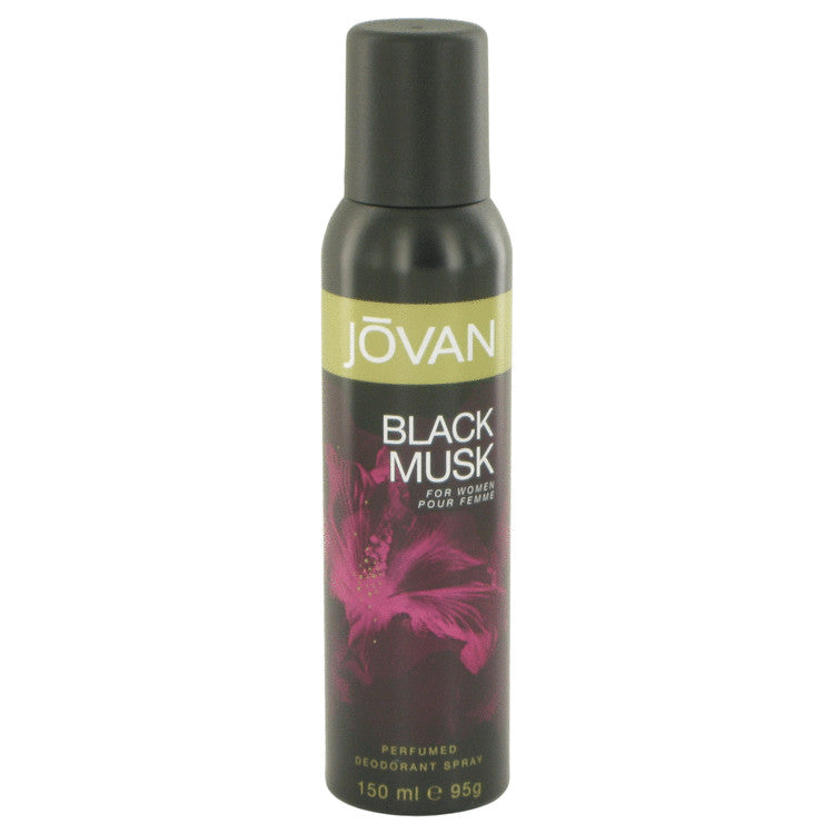 Jovan Black Musk by Jovan Deodorant Spray 5 oz for Women Default Title