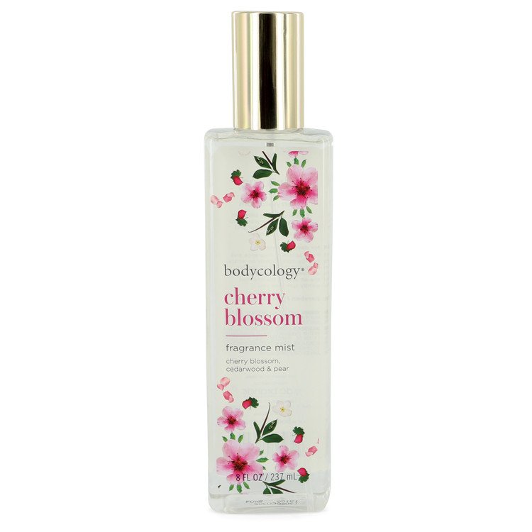 Bodycology Cherry Blossom Cedarwood and Pear by Bodycology Fragrance Mist Spray 8 oz for Women Default Title