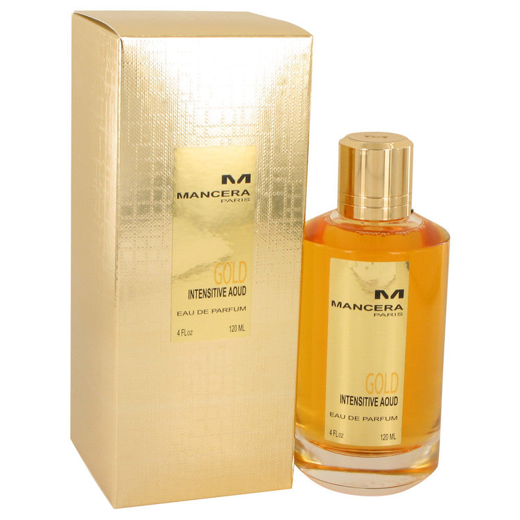 Mancera Intensitive Aoud Gold by Mancera Eau De Parfum Spray 4 oz for Women Unisex
