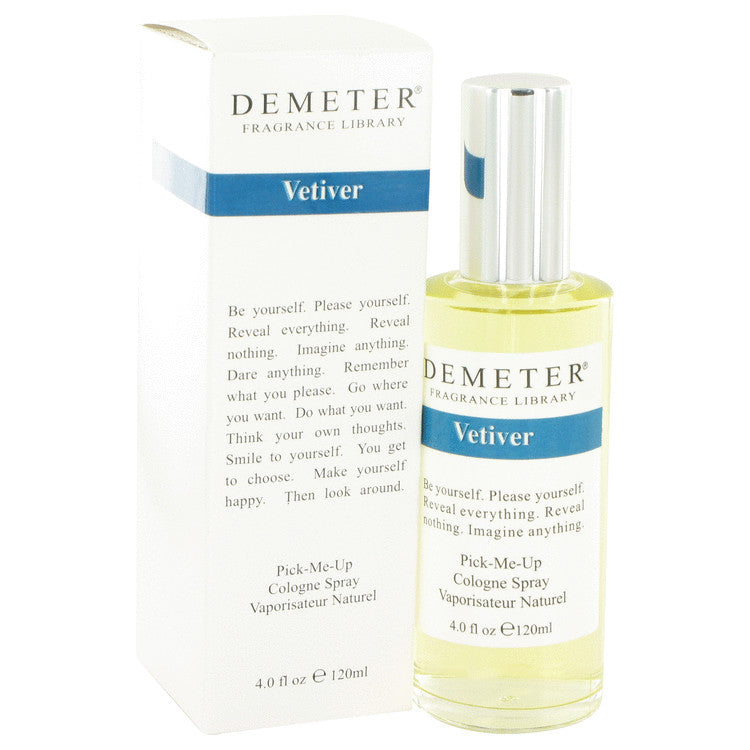 Demeter Vetiver by Demeter Cologne Spray 4 oz for Women - GreatEagleInc