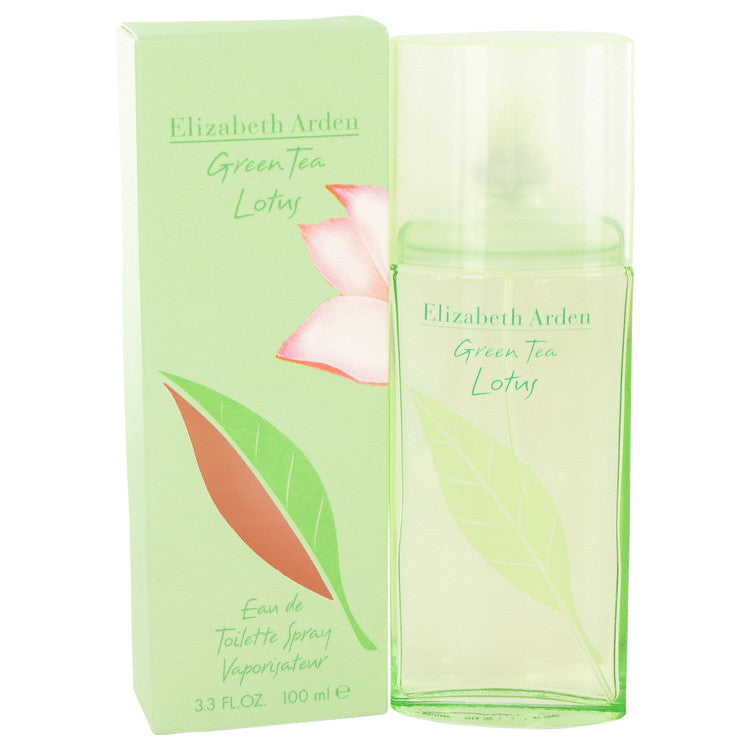 Green Tea Lotus by Elizabeth Arden Eau De Toilette Spray 3.3 oz for Women - GreatEagleInc