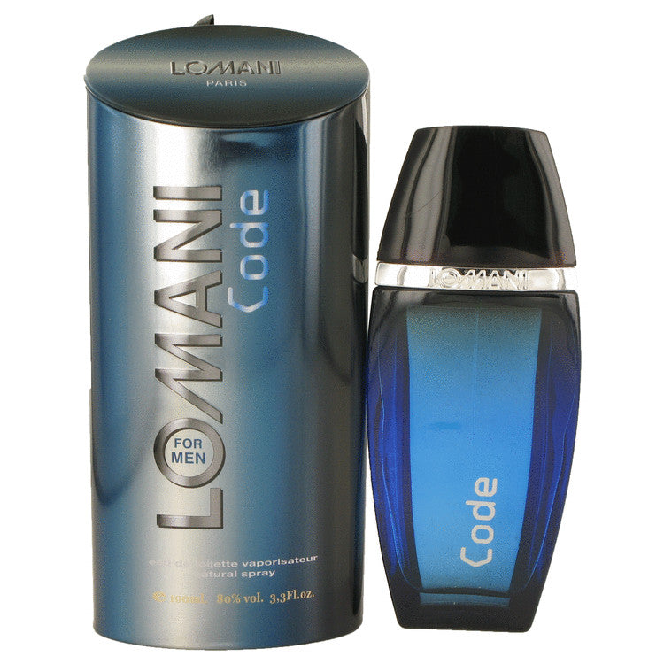 Lomani Code by Lomani Eau De Toilette Spray 3.4 oz for Men - Beauty & Fragrance