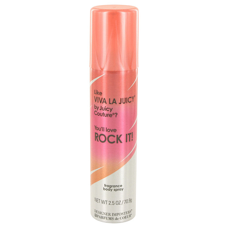 Designer Imposters Rock It! by Parfums De Coeur Body Spray 2.5 oz for Women Default Title