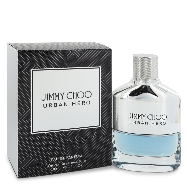 Jimmy Choo Urban Hero by Jimmy Choo Eau De Parfum Spray 3.3 oz for Men - GreatEagleInc