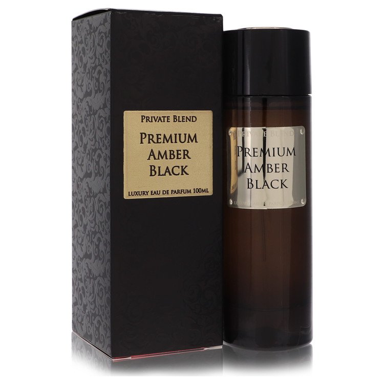 Private Blend Premium Amber Black by Chkoudra Paris Eau De Parfum Spray 3.4 oz for Men Default Title