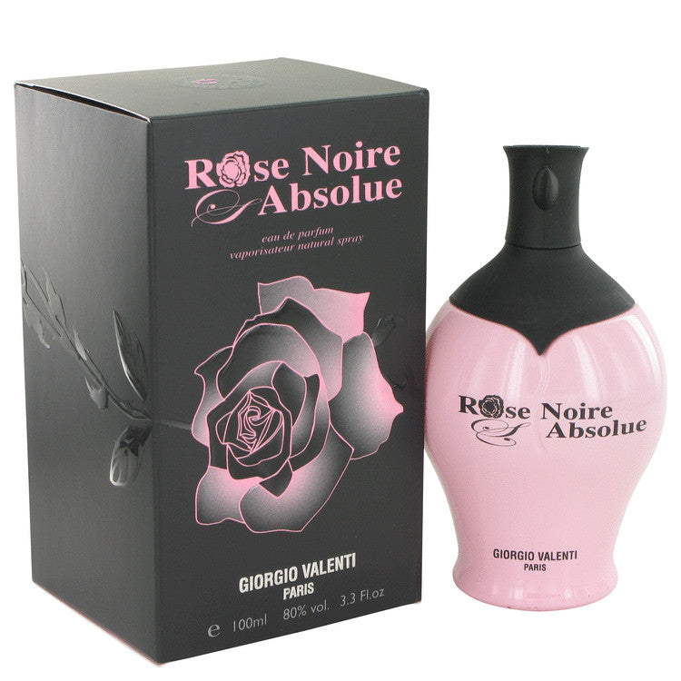 Rose Noire Absolue by Giorgio Valenti Eau De Parfum Spray 3.4 oz for Women - GreatEagleInc