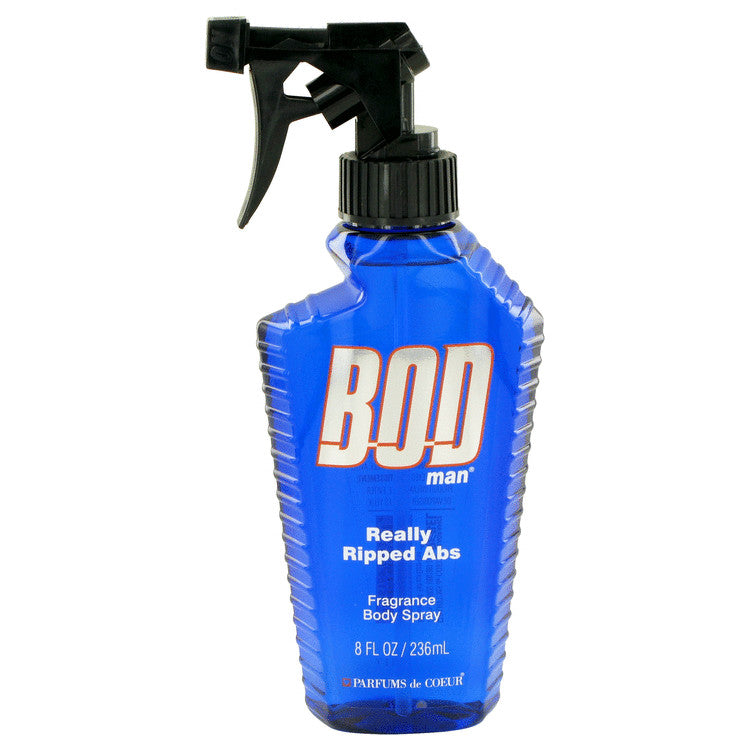 Bod Man Really Ripped Abs by Parfums De Coeur Fragrance Body Spray 8 oz for Men Default Title