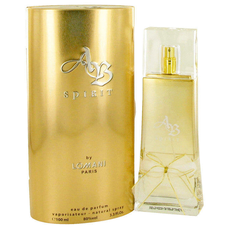 AB Spirit by Lomani Eau De Parfum Spray 3.3 oz for Women Regular