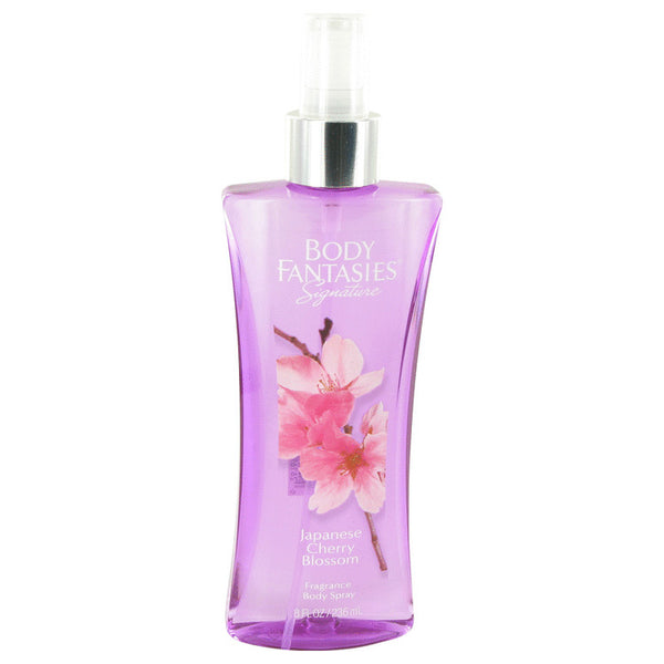 Body Fantasies Signature Japanese Cherry Blossom by Parfums De Coeur Body Spray 8 oz for Women - GreatEagleInc