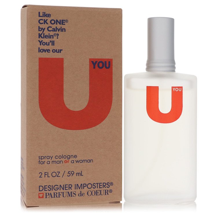 Designer Imposters U You by Parfums De Coeur Cologne Spray (Unisex) 2 oz for Women Default Title