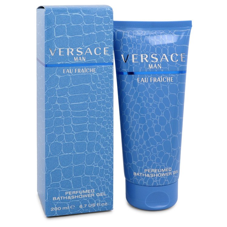 Versace Man by Versace Eau Fraiche Shower Gel   6.7 oz  for Men - Beauty & Fragrance