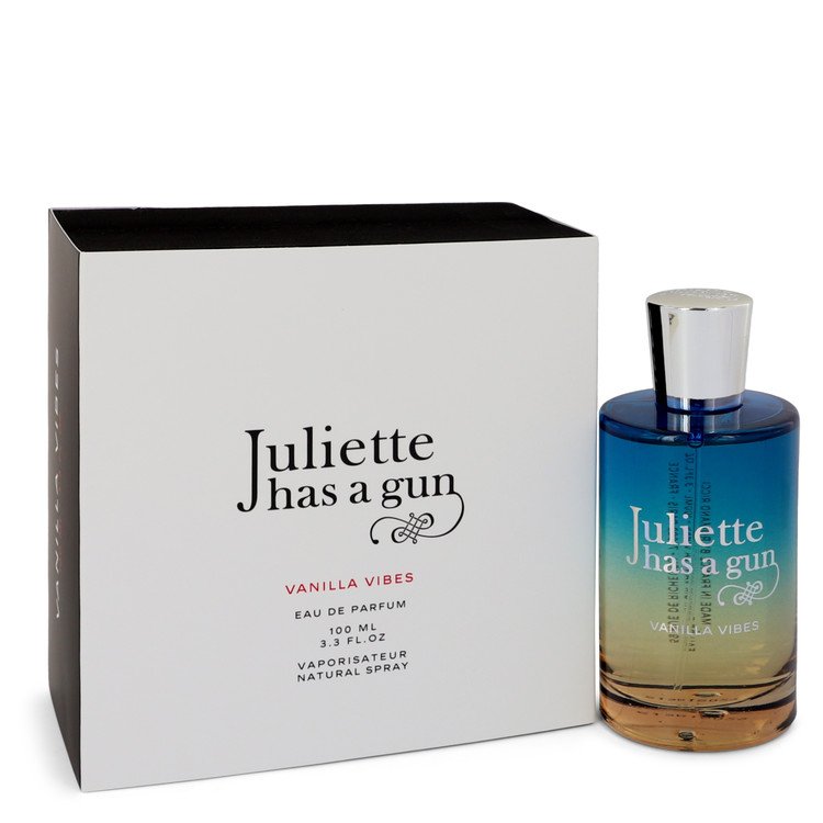 Vanilla Vibes by Juliette Has a Gun Eau De Parfum Spray 3.3 oz for Women Regular 3.3 Oz