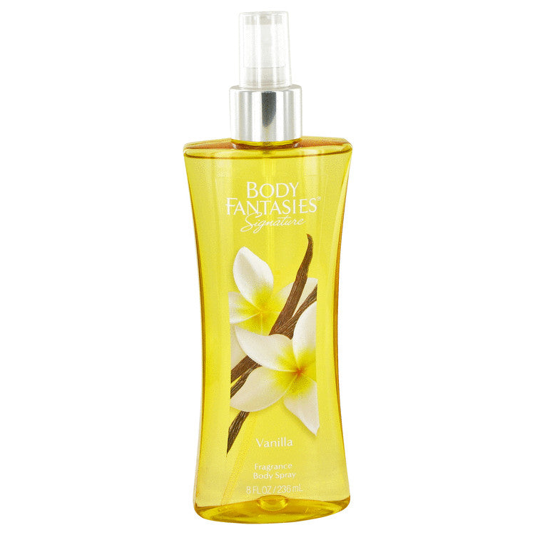 Body Fantasies Signature Vanilla Fantasy by Parfums De Coeur Body Spray 8 oz for Women Regular