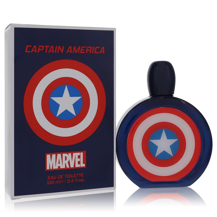 Captain America by Marvel Eau De Toilette Spray 3.4 oz for Men - GreatEagleInc