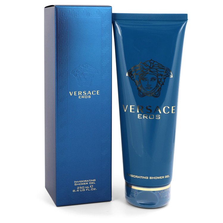 Versace Eros by Versace Shower Gel 8.4 oz for Men Default Title