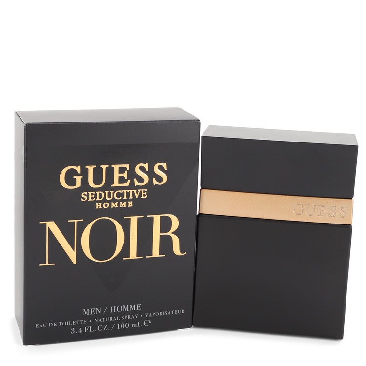 Guess Seductive Homme Noir by Guess Eau De Toilette Spray 3.4 oz for Men Default Title