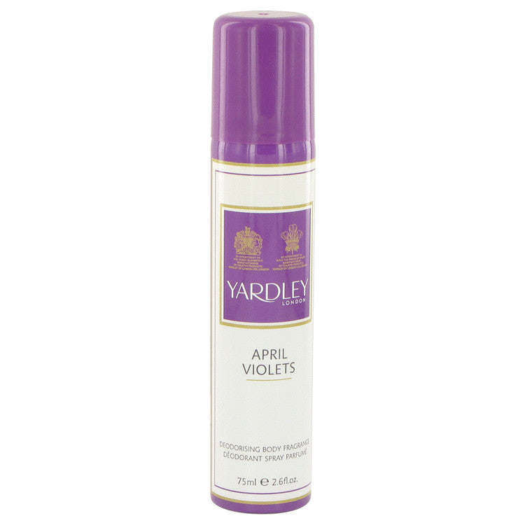 April Violets by Yardley London Body Spray 2.6 oz for Women Regular