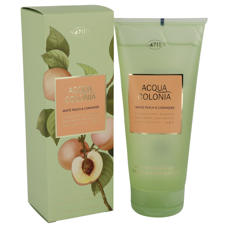4711 Acqua Colonia White Peach & Coriander by 4711 Shower Gel 6.8 oz for Women Default Title