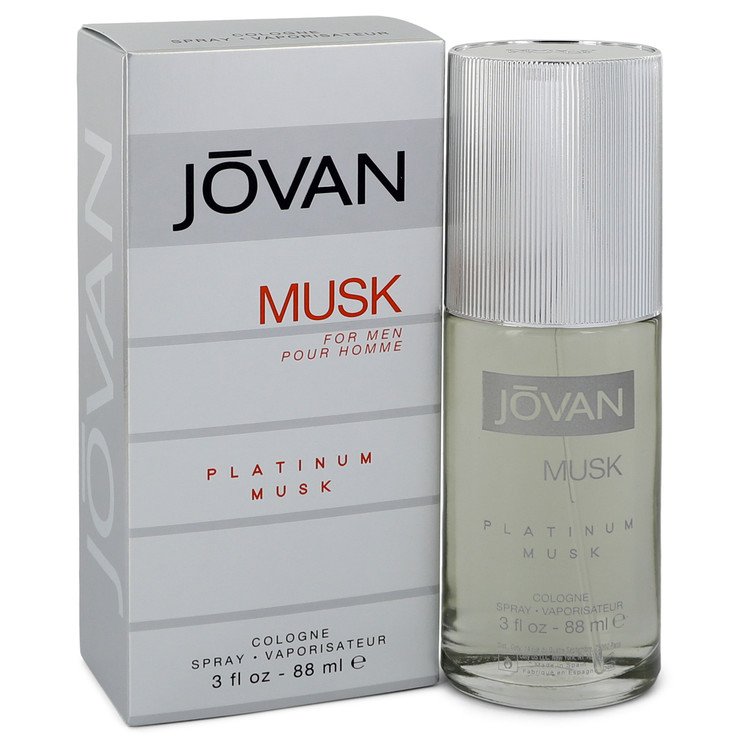 Jovan Platinum Musk by Jovan Cologne Spray 3 oz for Men Default Title