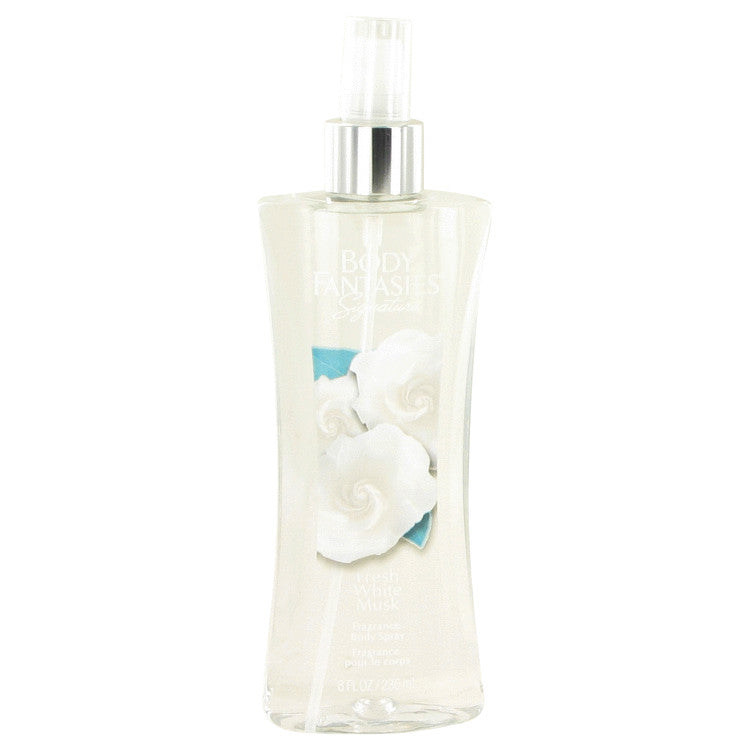Body Fantasies Signature Fresh White Musk by Parfums De Coeur Body Spray 8 oz for Women Default Title