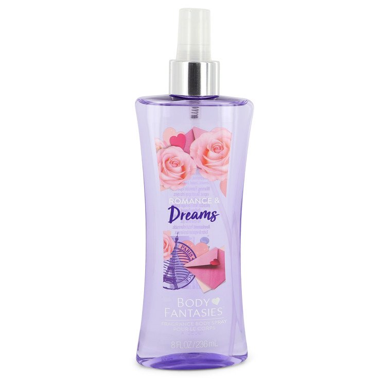 Body Fantasies Signature Romance & Dreams by Parfums De Coeur Body Spray 8 oz for Women Regular