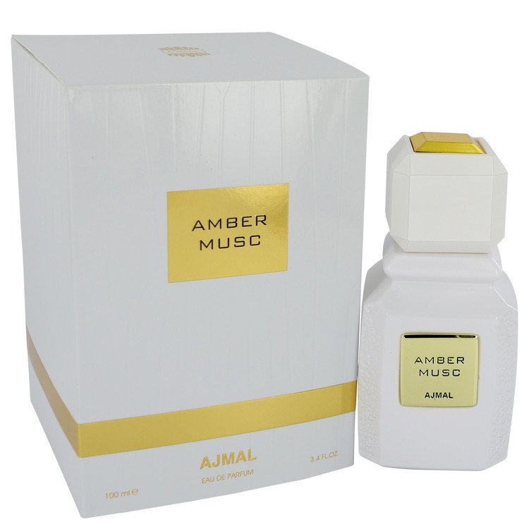 Ajmal Amber Musc by Ajmal Eau De Parfum Spray (Unisex) 3.4 oz for Women - Beauty & Fragrance