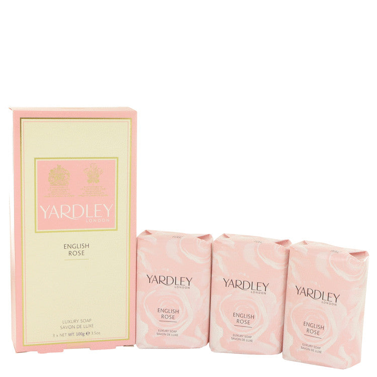 English Rose Yardley by Yardley London 3 x 3.5 oz Luxury Soap 3.5 oz for Women Default Title