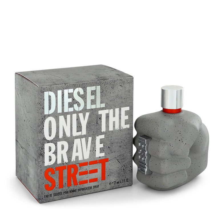 Only the Brave Street by Diesel Eau De Toilette Spray 4.2 oz for Men - GreatEagleInc