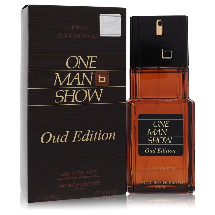 One Man Show Oud Edition by Jacques Bogart Eau De Toilette Spray 3.4 oz for Men 3.4oz Regular