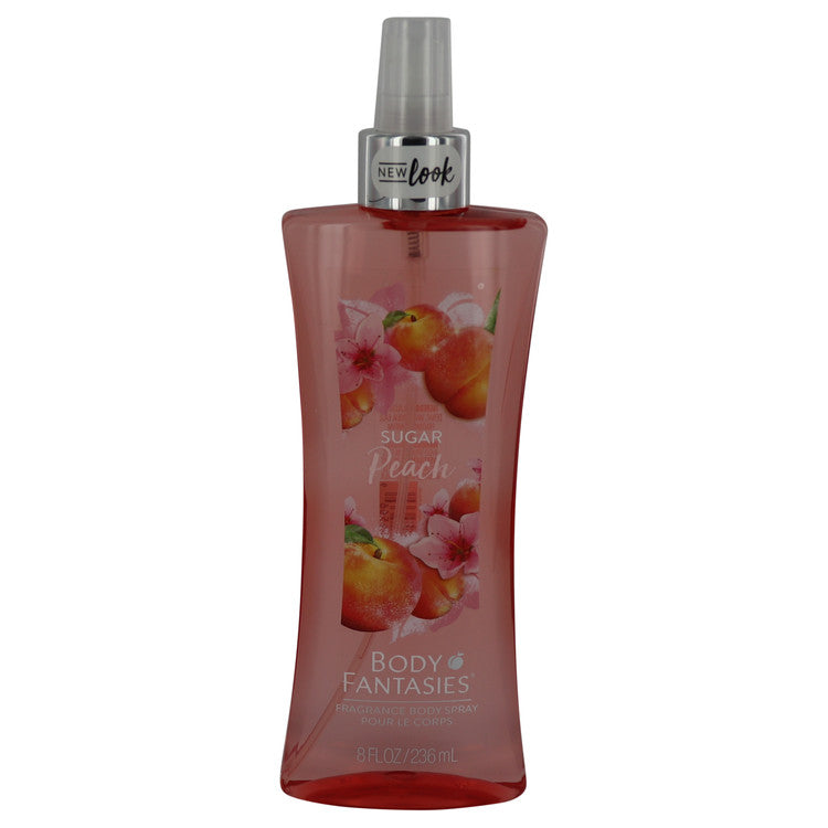 Body Fantasies Signature Sugar Peach by Parfums De Coeur Body Spray 8 oz for Women Default Title