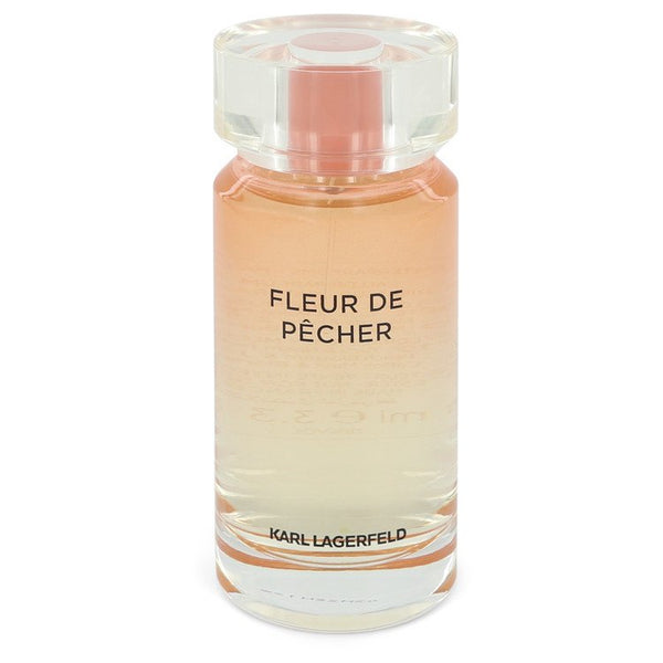Fleur De Pecher by Karl Lagerfeld Eau De Parfum Spray 3.3 oz for Women - GreatEagleInc