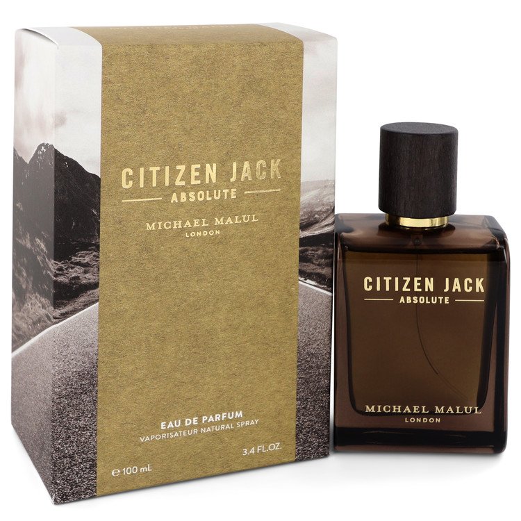 Citizen Jack Absolute by Michael Malul Eau De Parfum Spray 3.4 oz for Men - GreatEagleInc