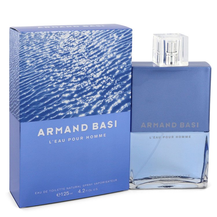 Armand Basi L'eau Pour Homme by Armand Basi Eau De Toilette Spray 4.2 oz for Men - GreatEagleInc