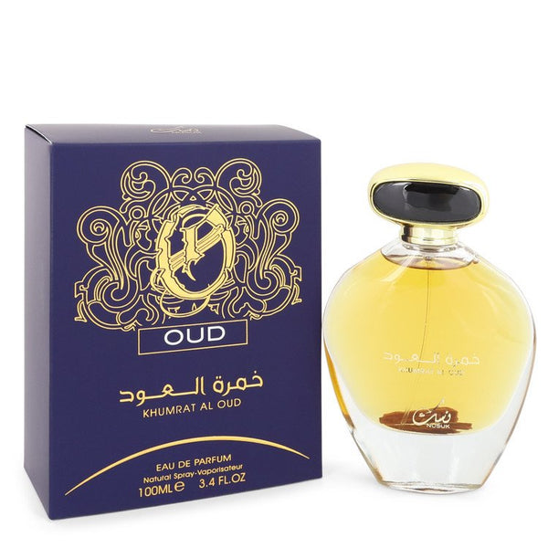 Oud Khumrat Al Oud by Nusuk Eau De Parfum Spray (Unisex) 3.4 oz for Men Default Title
