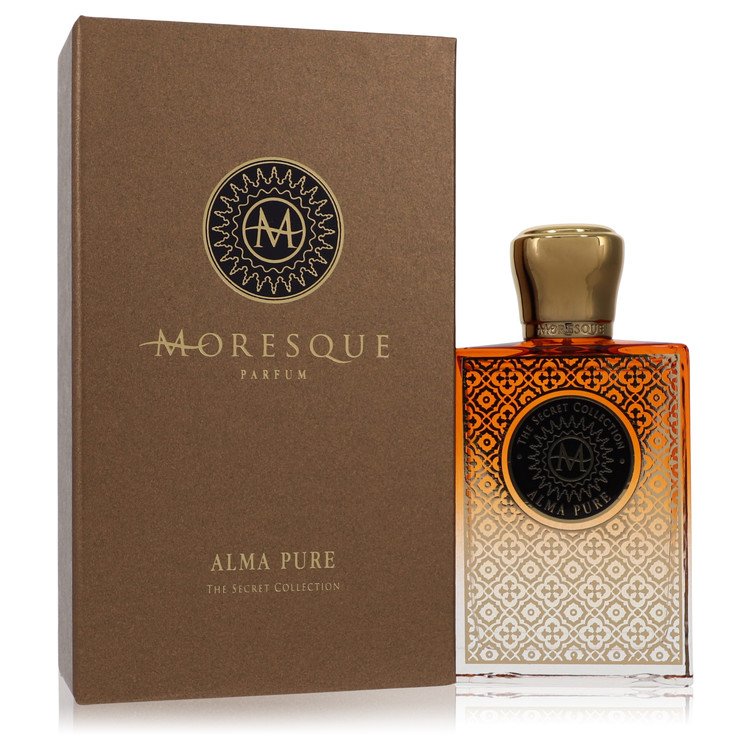 Moresque Alma Pure Secret Collection by Moresque Eau De Parfum Spray (Unisex) 2.5 oz for Men - GreatEagleInc