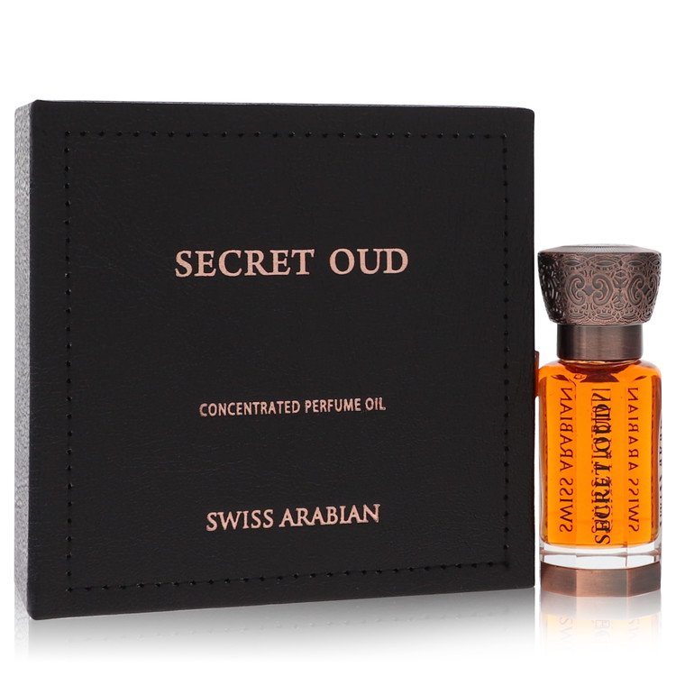 Swiss Arabian Secret Oud by Swiss Arabian Concentrated Perfume Oil (Unisex) .4 oz for Men - Beauty & Fragrance