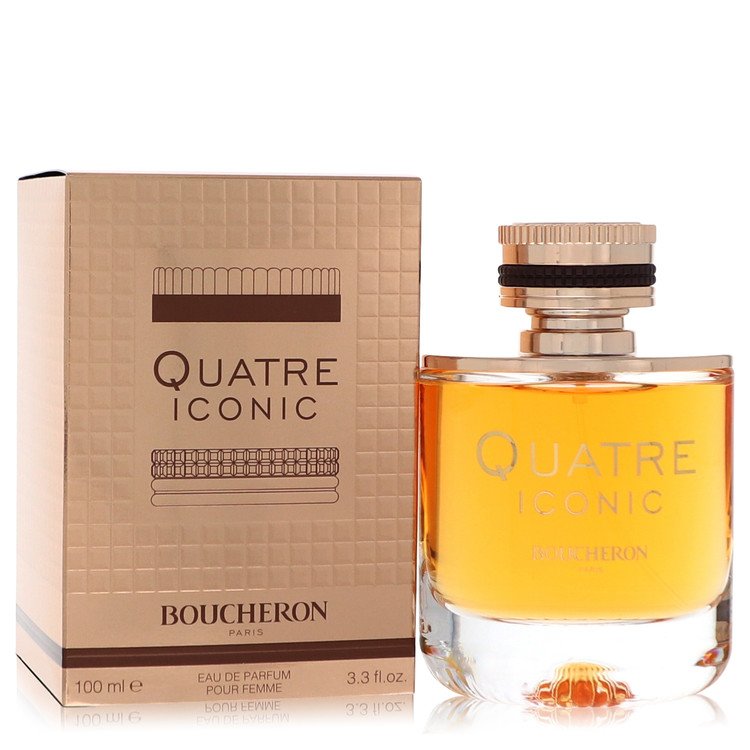 Quatre Iconic by Boucheron Eau De Parfum Spray 3.3 oz for Women - GreatEagleInc