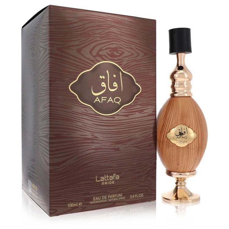 Lattafa Pride Afaq Gold by Lattafa Eau De Parfum Spray (Unisex) 3.4 oz for Women - GreatEagleInc