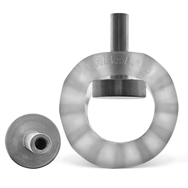 Airballs Electro Air-Lite Ballstretcher With Two   4mm Electro Contact - Clear Ice - GreatEagleInc