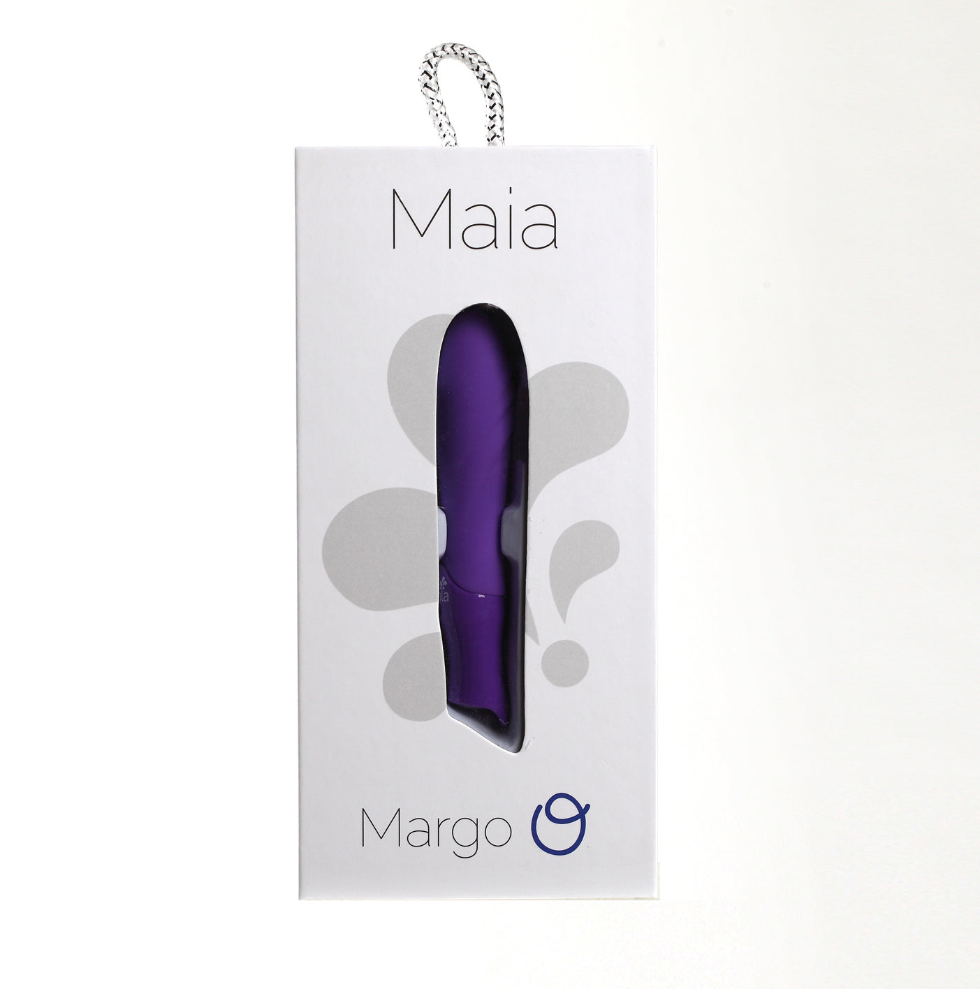 Margo Silicone Textured Bullet Vibrator - Neon  Purple - GreatEagleInc