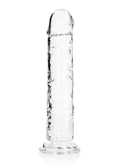 Realrock Realistic Straight Dildo 11in Transparent - GreatEagleInc