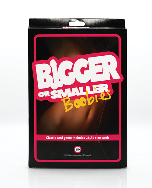Play Wiv Me Bigger Or Smaller Boobs Card Game - GreatEagleInc