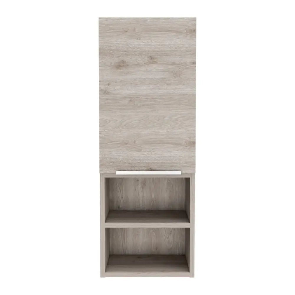 12" Light Gray Wood Floating Single Door Bathroom Vanity Homeroots Kitchen & Dining