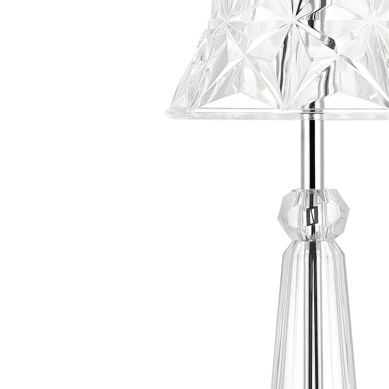 12" Silver Novelty USB Table Lamp With Empire Shade Homeroots Lighting