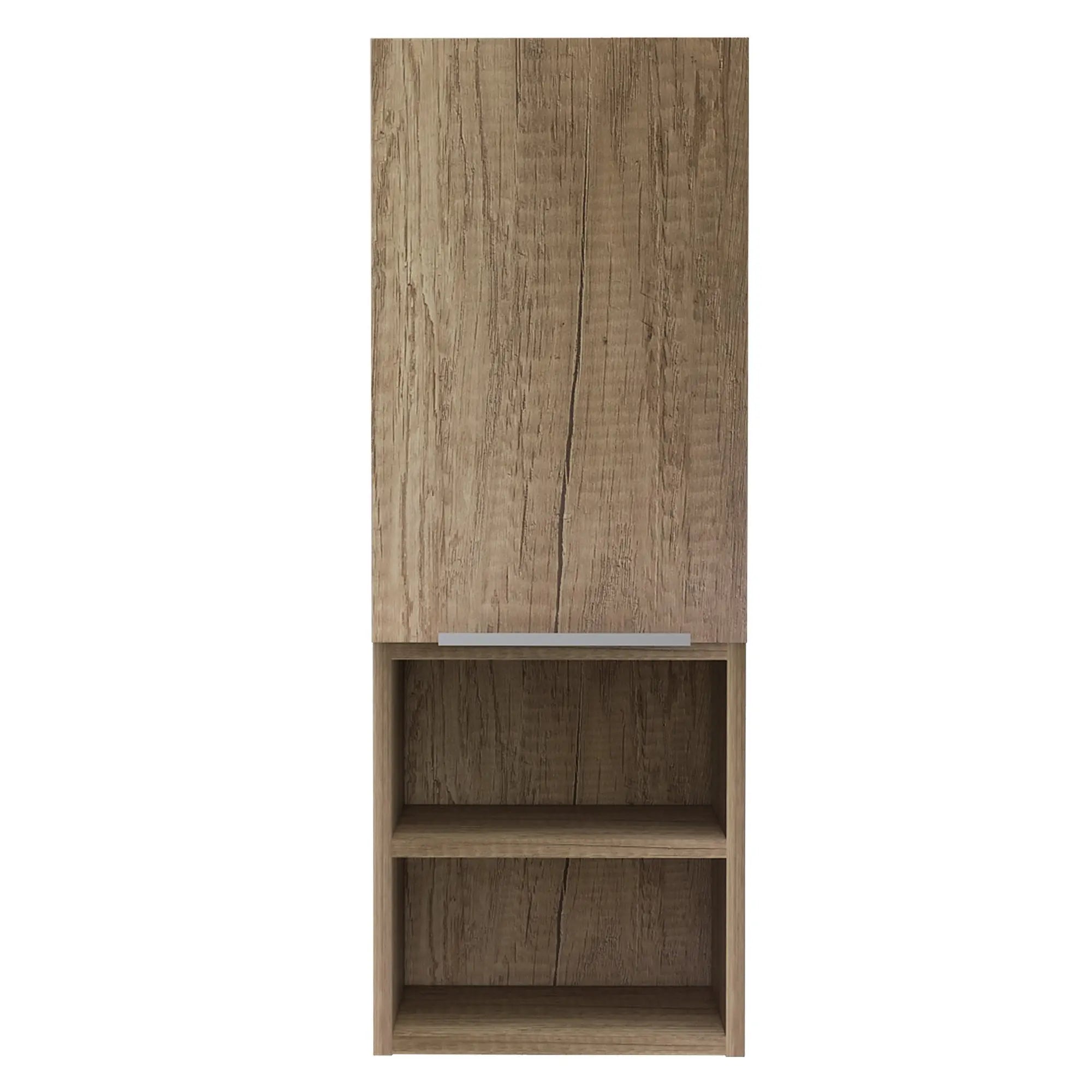 12" Wood Brown Standard Accent Cabinet With Four Shelves - GreatEagleInc