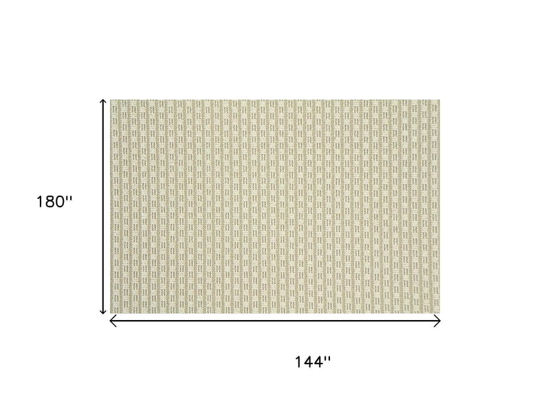 12' X 15' Beige Indoor Outdoor Area Rug Homeroots Outdoor