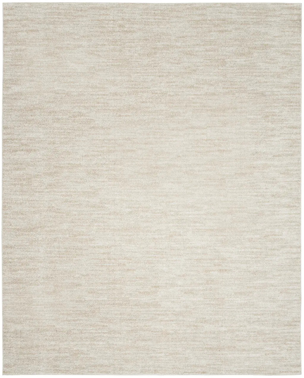 12' X 15' Beige and Ivory Indoor Outdoor Area Rug Homeroots Outdoor
