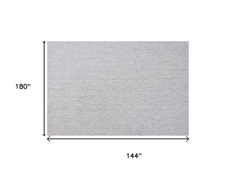 12' X 15' Gray Indoor Outdoor Area Rug Homeroots Outdoor