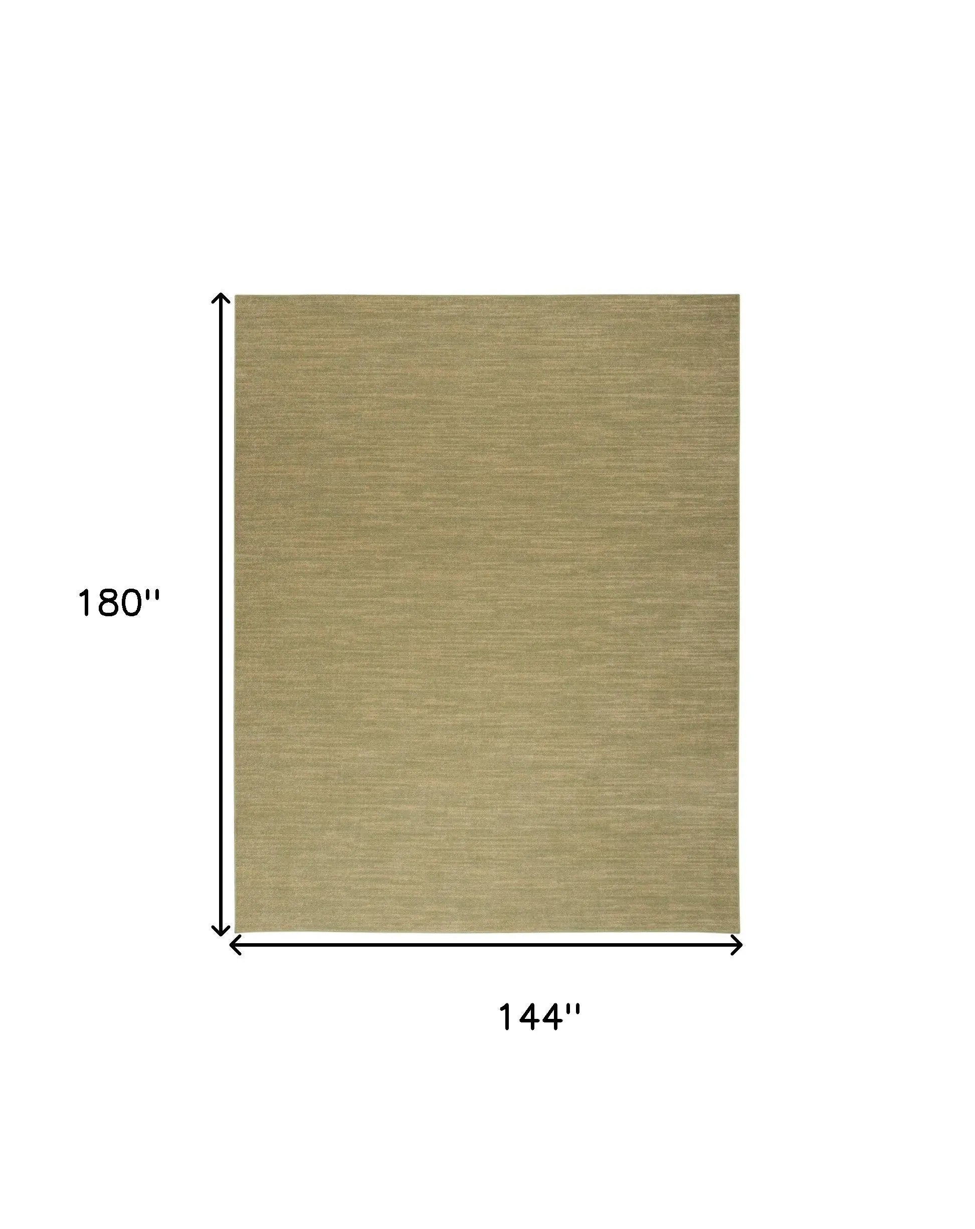 12' X 15' Green And Gold Abstract Indoor Outdoor Area Rug Homeroots Outdoor